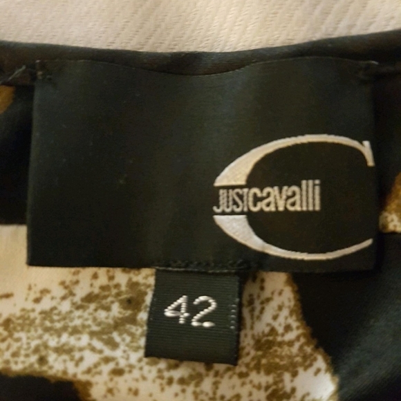 JUST CAVALLI Zebra Bustier Silk Dress XS - Picture 4 of 8